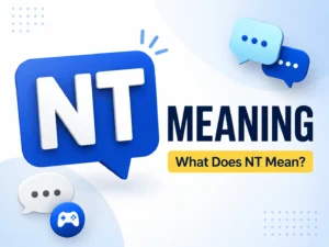 NT meaning in text messages, gaming, and social media explained