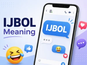 IJBOL meaning featured image showing a smartphone chat with IJBOL and a laughing emoji reaction.